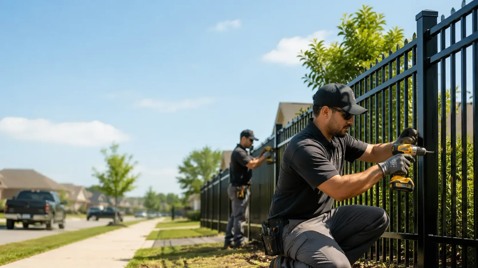 Metal Fence Installation in Mclean, TX